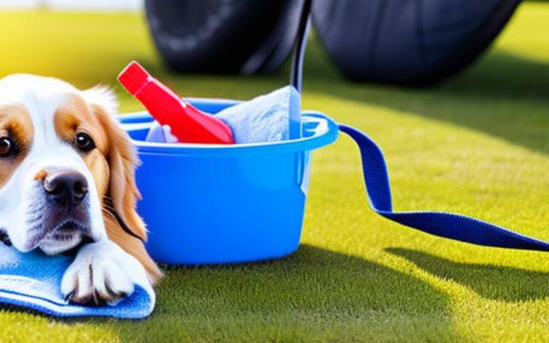 How to Wash Dog Leash