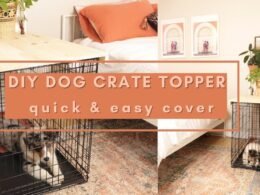 Make a Dog Crate Topper