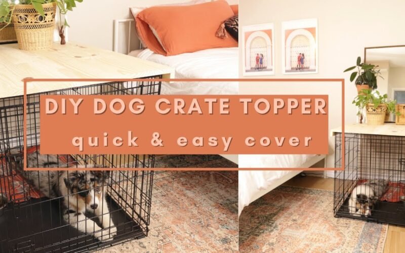 Make a Dog Crate Topper