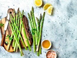 Horses Eat Asparagus