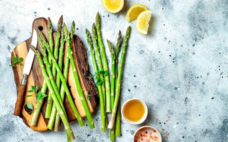 Horses Eat Asparagus